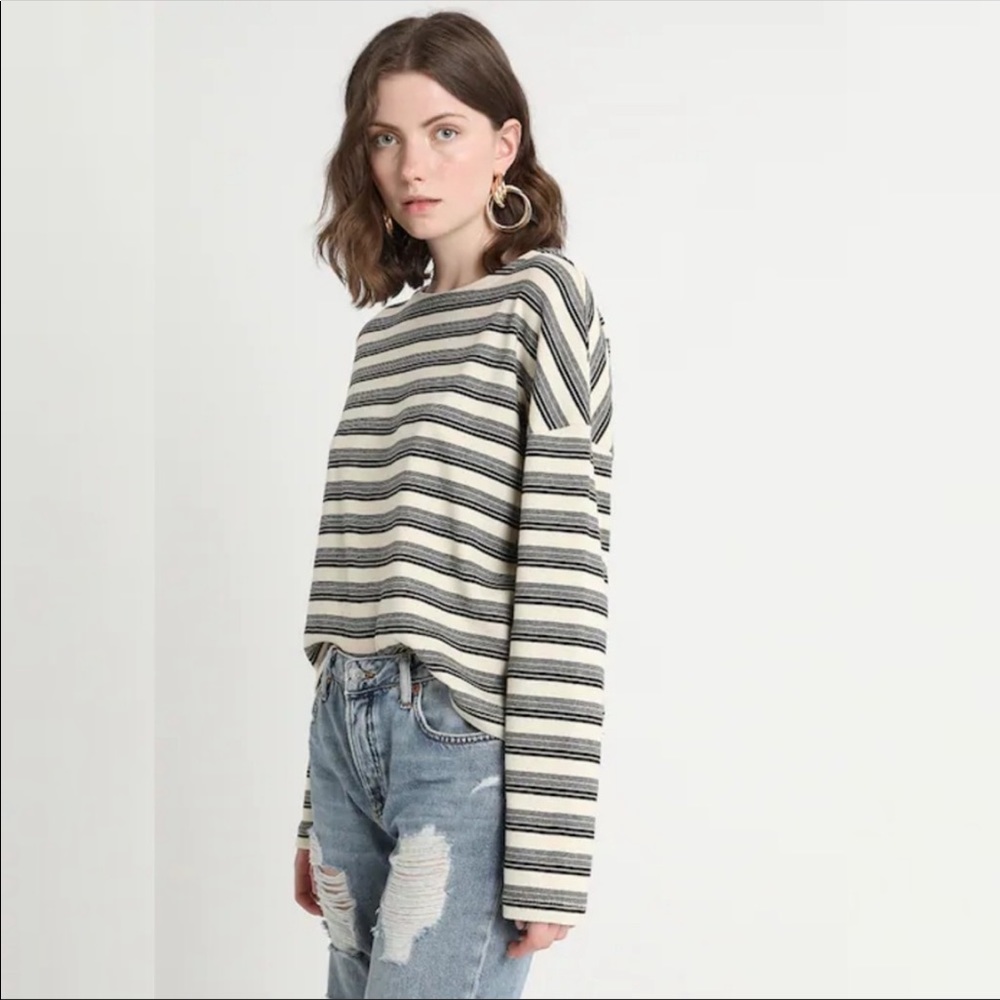 All Saints Tilly Stripe Top